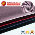 Venta caliente Elástica y suave liso Polyéster cepillado KS KS Velboa Fabric Korean Scholl Velvet suave para vestido